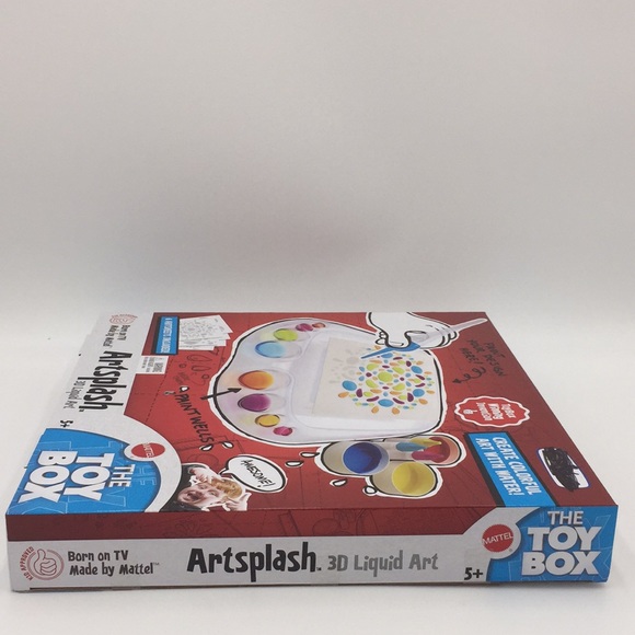 Artsplash 3D Liquid Art Create Colourful Art with Water 6 Artsheets Matt… - Picture 2 of 10